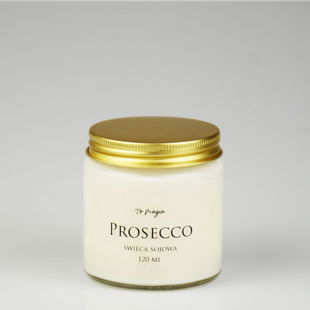 PROSECCO świeca sojowa zapachowa 120 ml