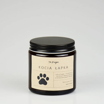 KOCIA ŁAPKA świeca sojowa zapachowa 120 ml